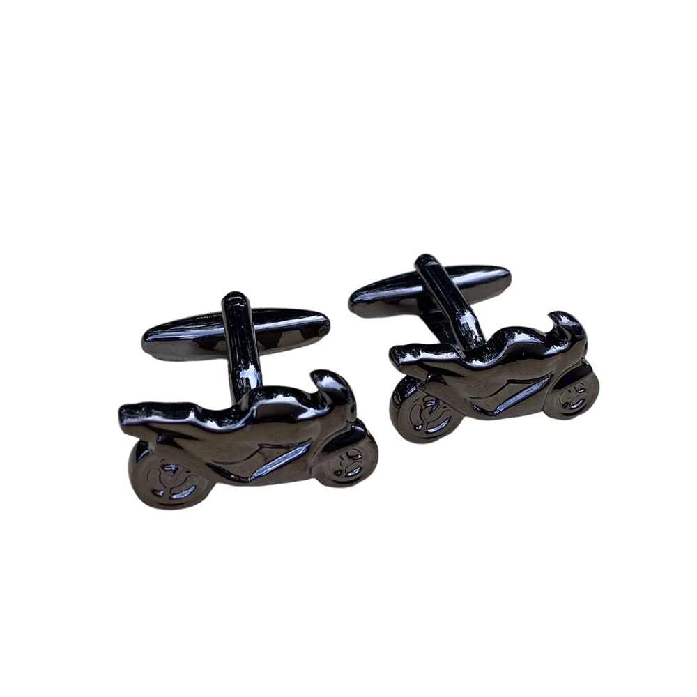 New Motorcycle Bike Cuff Links
